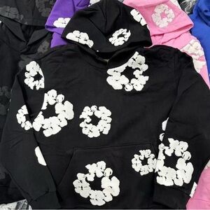 Black Denim Tears Hoodie